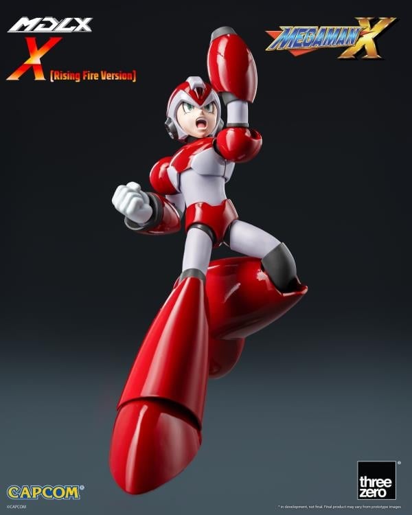 Mega Man X MDLX Mega Man (Rising Fire Edition) 1/12 Scale Action Figure Gallery Image 5
