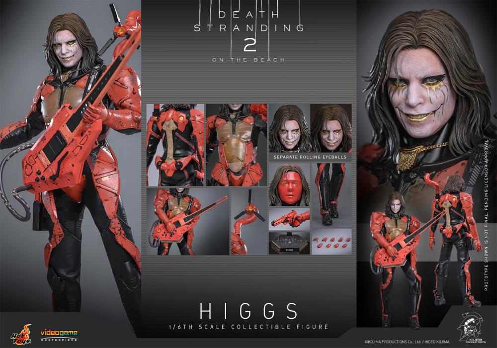 Death Stranding 2: On the Beach VGM79 Higgs Monaghan 1/6th Scale Collectible Figure Gallery Image 13