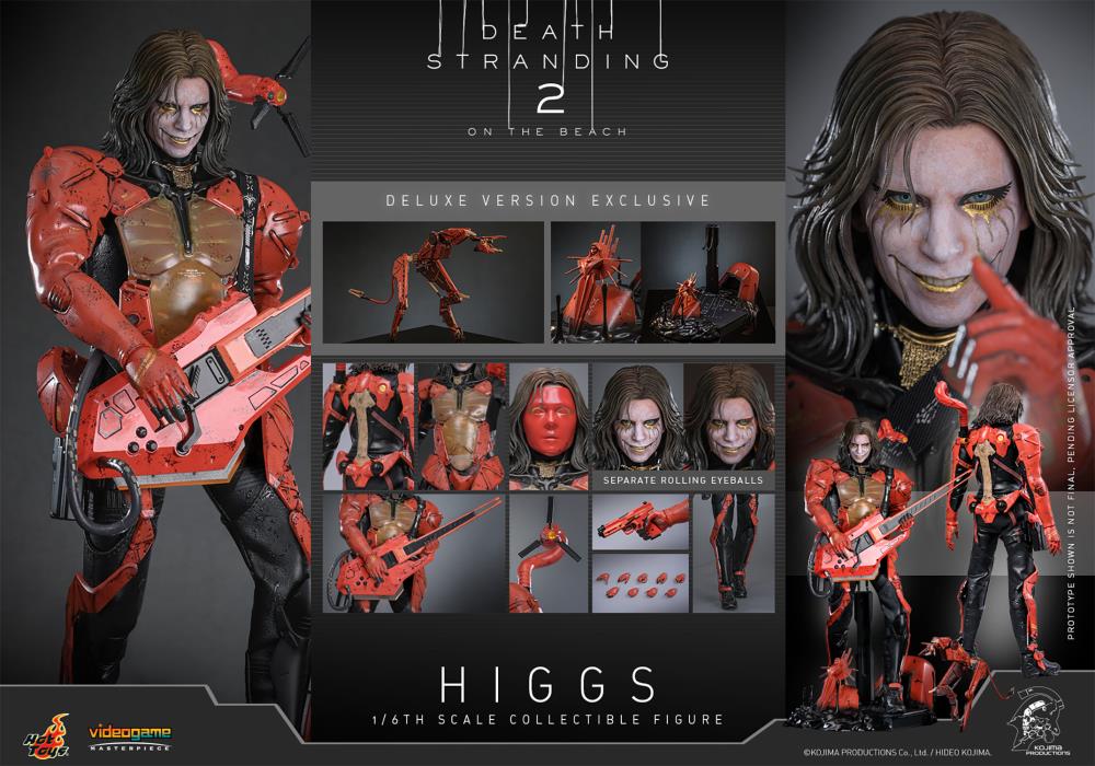 Death Stranding 2: On the Beach VGM80 Higgs Monaghan (Deluxe Ver.) 1/6th Scale Collectible Figure Gallery Image 16