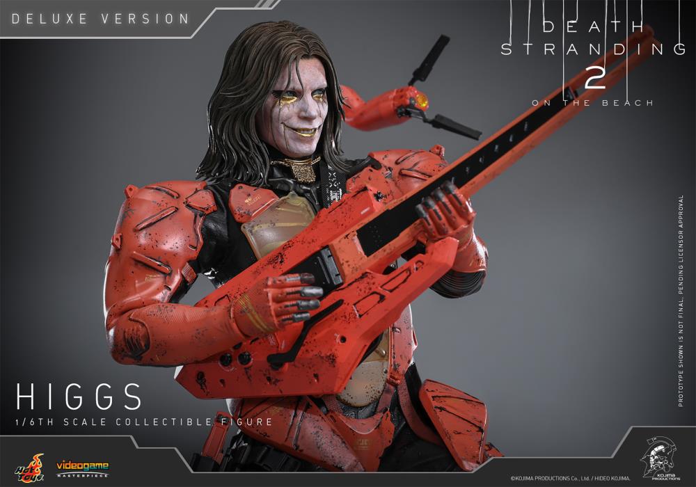 Death Stranding 2: On the Beach VGM80 Higgs Monaghan (Deluxe Ver.) 1/6th Scale Collectible Figure Gallery Image 10