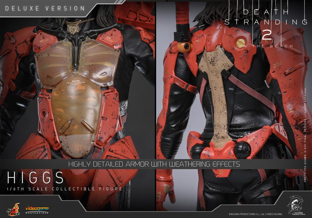 Death Stranding 2: On the Beach VGM80 Higgs Monaghan (Deluxe Ver.) 1/6th Scale Collectible Figure Gallery Image 13
