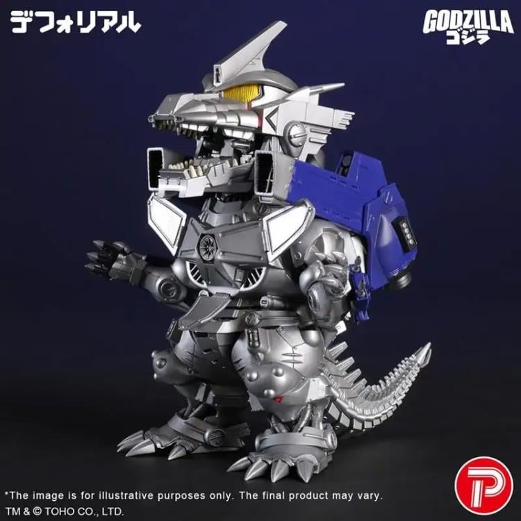 Godzilla Against Mechagodzilla (2002) Defo-Real Mechagodzilla (MFS-3 Kiryu Heavily Armed Type Ver.) Figure Gallery Image 3