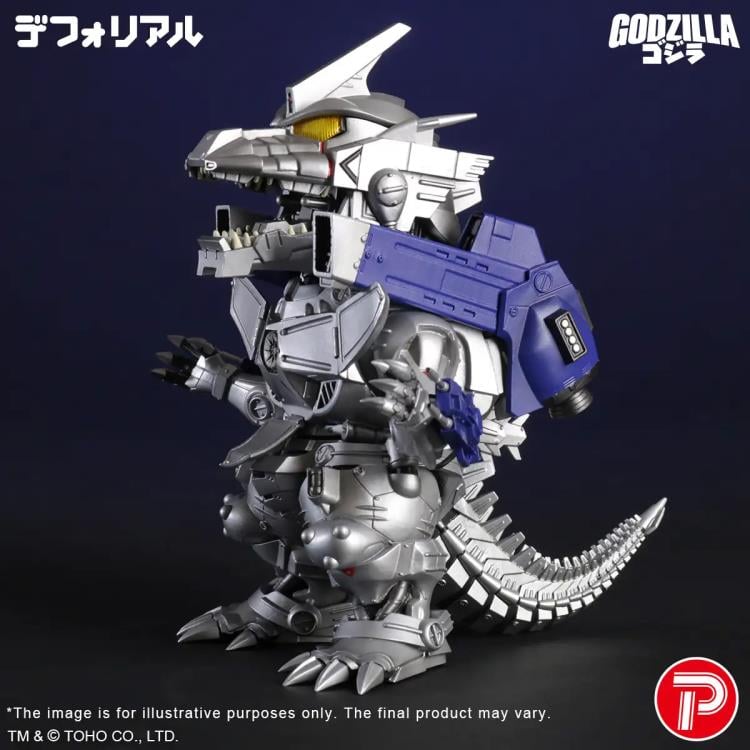 Godzilla Against Mechagodzilla (2002) Defo-Real Mechagodzilla (MFS-3 Kiryu Heavily Armed Type Ver.) Figure Gallery Image 6