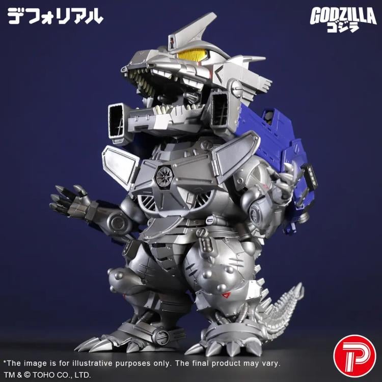 Godzilla Against Mechagodzilla (2002) Defo-Real Mechagodzilla (MFS-3 Kiryu Heavily Armed Type Ver.) Figure Gallery Image 10