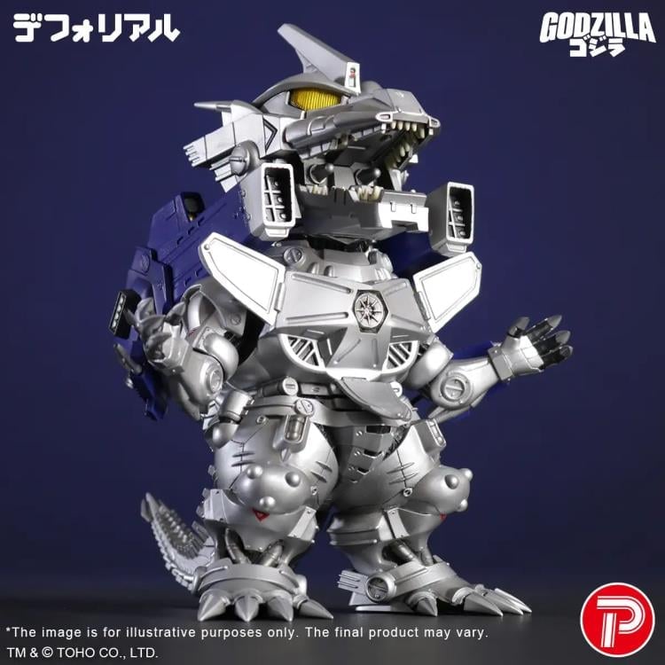 Godzilla Against Mechagodzilla (2002) Defo-Real Mechagodzilla (MFS-3 Kiryu Heavily Armed Type Ver.) Figure Gallery Image 9