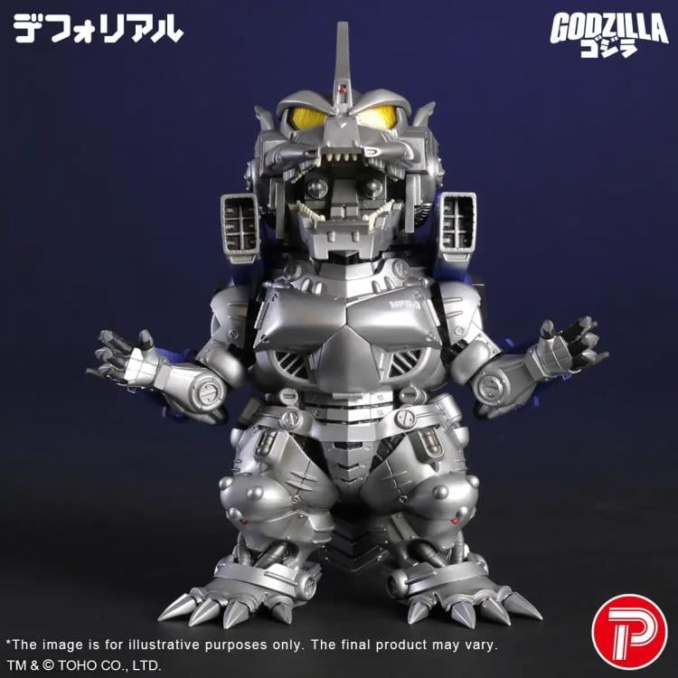 Godzilla Against Mechagodzilla (2002) Defo-Real Mechagodzilla (MFS-3 Kiryu Heavily Armed Type Ver.) Figure Gallery Image 11