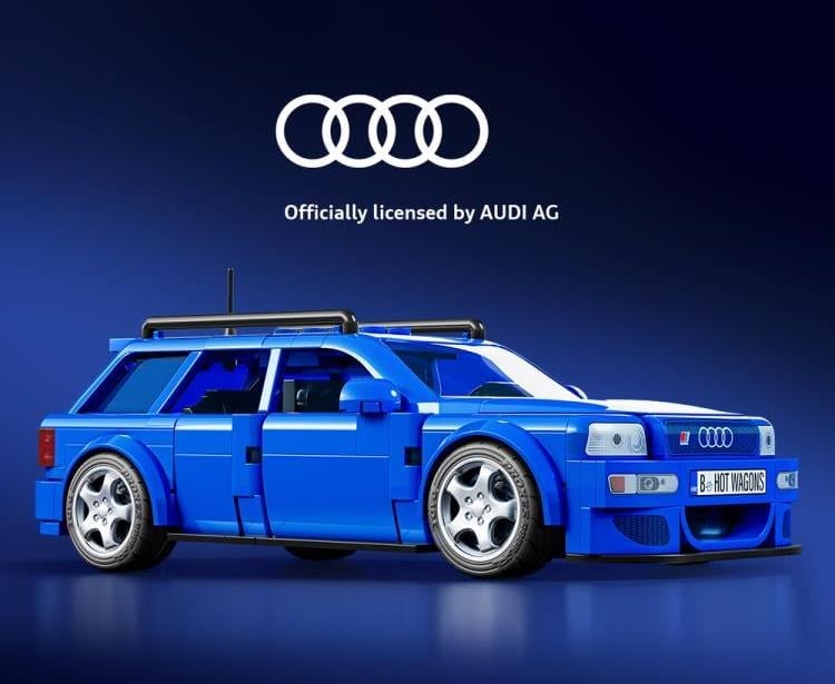 Hot Wheels Speed Series Mattel Brick Shop 1994 Audi Avant RS2