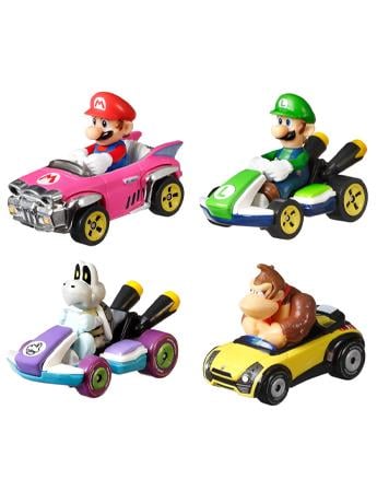 Mario Kart Hot Wheels Mix 4 Four-Pack Gallery Image 2