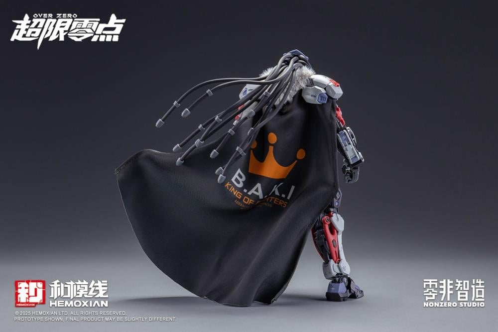 Over Zero Series Baki 1/10 Scale Model Kit Gallery Image 13