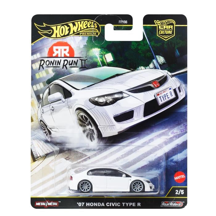 Hot Wheels Premium Car Culture Ronin Run II 2007 Honda Civic Type R Gallery Image 8