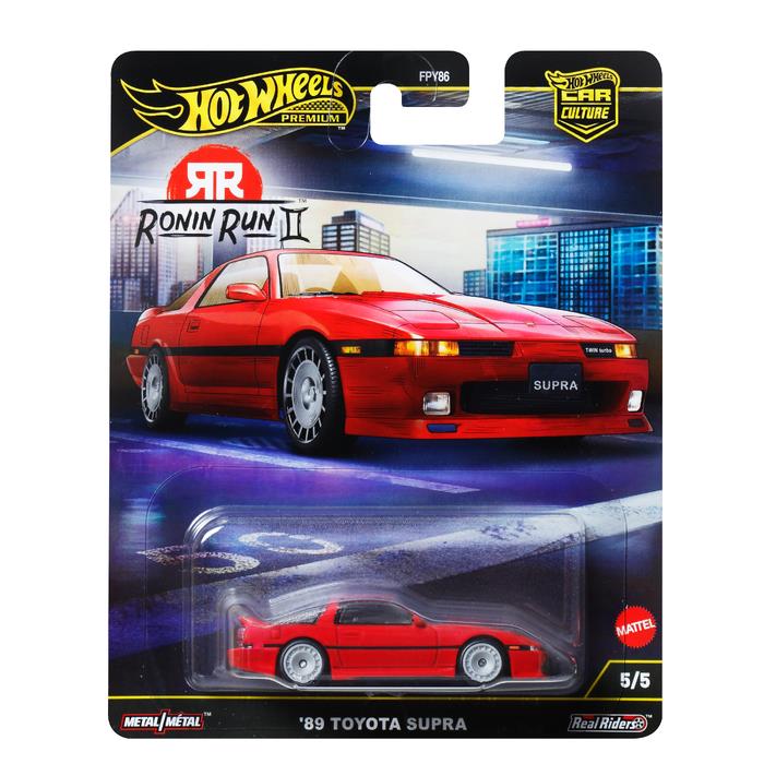 Hot Wheels Premium Car Culture Ronin Run II 1989 Toyota Supra