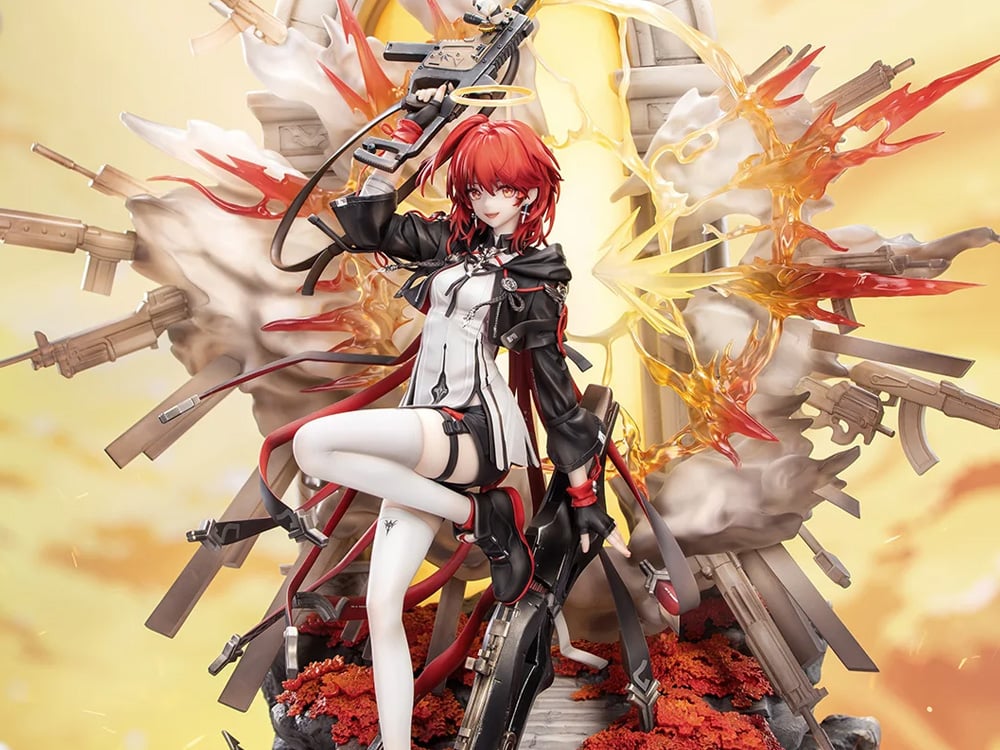Arknights The New Covenant Exusiai (Elite 2 Ver.) 1/7 Scale Figure (With Bonus) Gallery Image 1