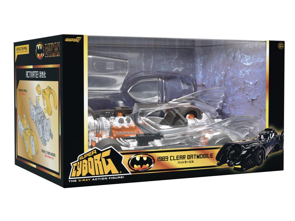 Batman (1989) Super Cyborg Batmobile (Clear) Gallery Image 12