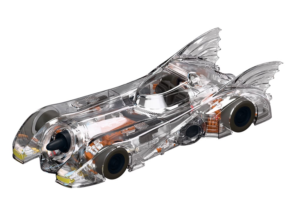 Batman (1989) Super Cyborg Batmobile (Clear) Gallery Image 1