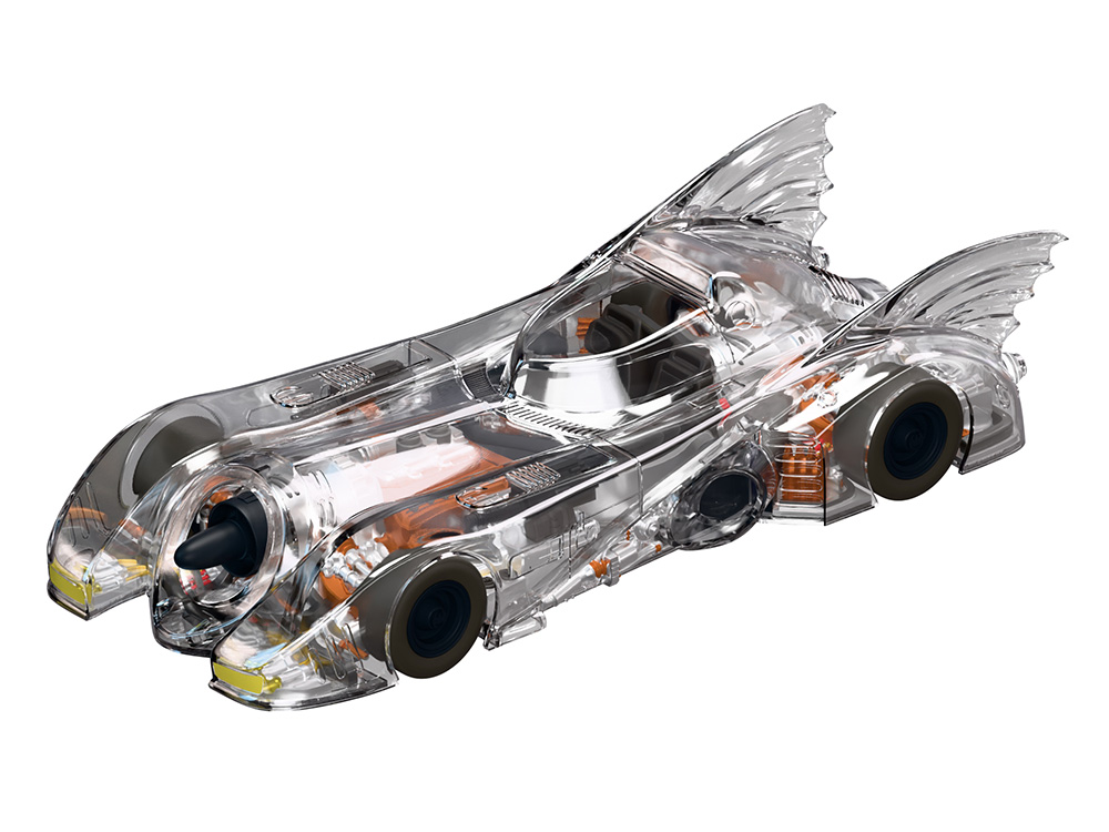 Batman (1989) Super Cyborg Batmobile (Clear) Gallery Image 11