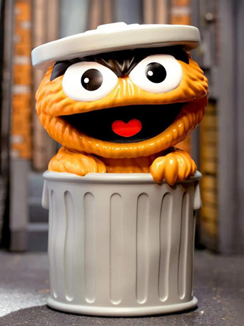 Sesame Street FUN! FUN! Oscar the Grouch (Orange)