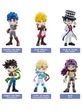 JoJo's Bizarre Adventure PalVerse Phantom Blood Battle Tendency Box of 6 Figures Gallery Image 2