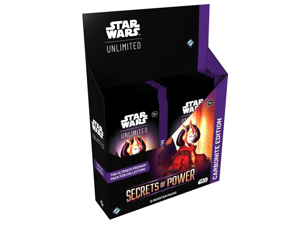 Star Wars: Unlimited Secrets of Power Carbonite Edition Booster Display (12 Booster Packs) Gallery Image 1