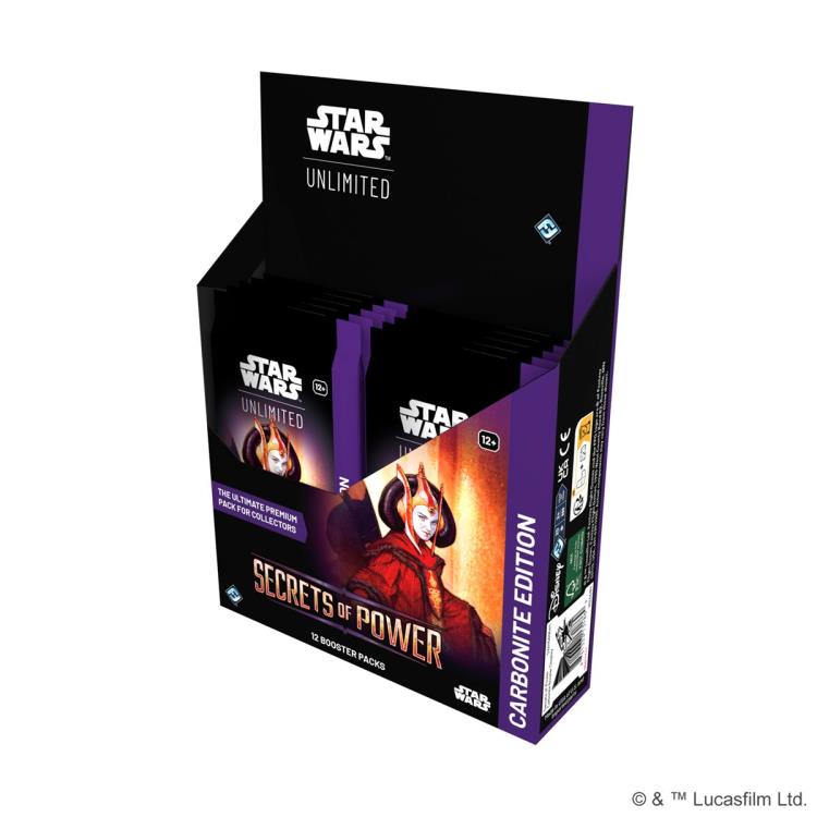 Star Wars: Unlimited Secrets of Power Carbonite Edition Booster Display (12 Booster Packs) Gallery Image 4