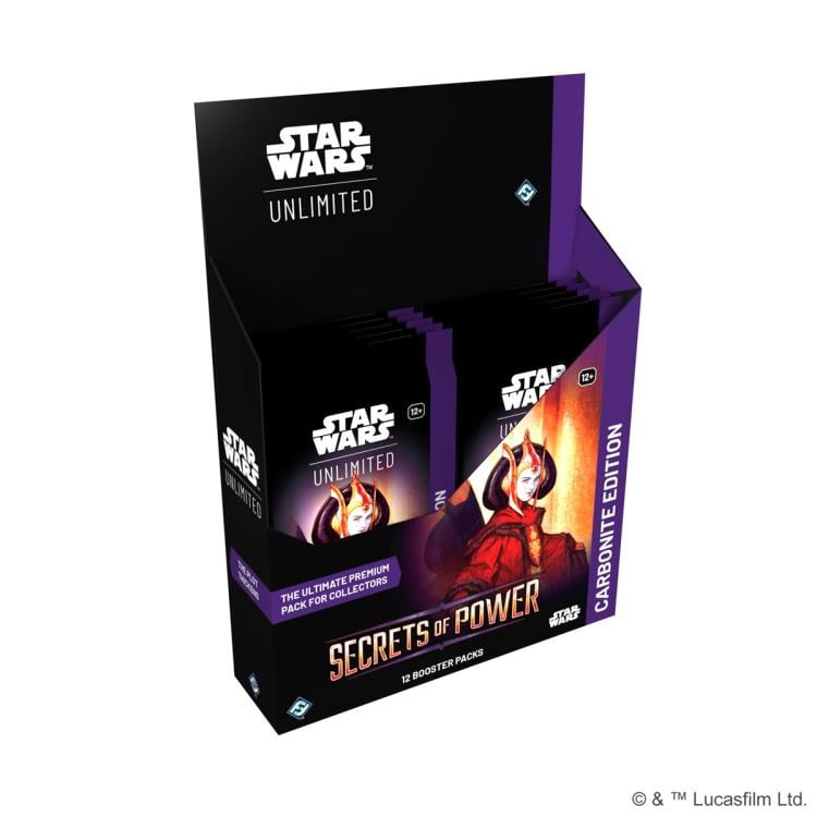 Star Wars: Unlimited Secrets of Power Carbonite Edition Booster Display (12 Booster Packs) Gallery Image 3