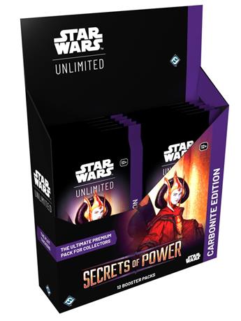 Star Wars: Unlimited Secrets of Power Carbonite Edition Booster Display (12 Booster Packs) Gallery Image 2