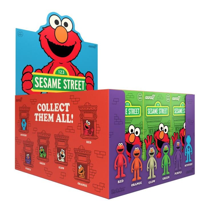 Sesame Street ReAction Blind Box Wave 4 Box of 12 Random Figures Gallery Image 17