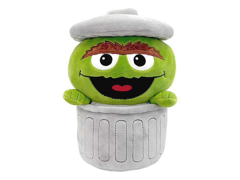 Sesame Street Super Duper Oscar the Grouch Plush Gallery Image 1