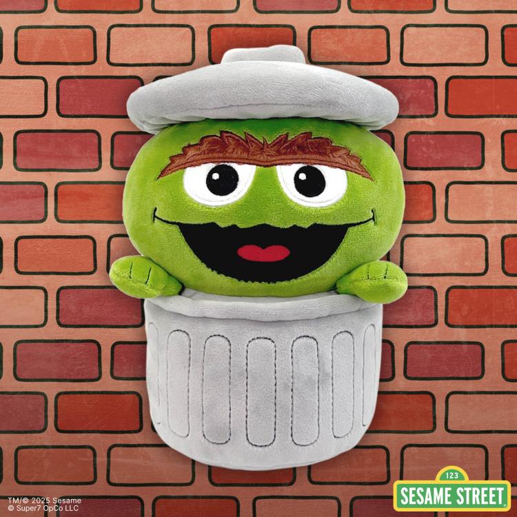 Sesame Street Super Duper Oscar the Grouch Plush Gallery Image 6