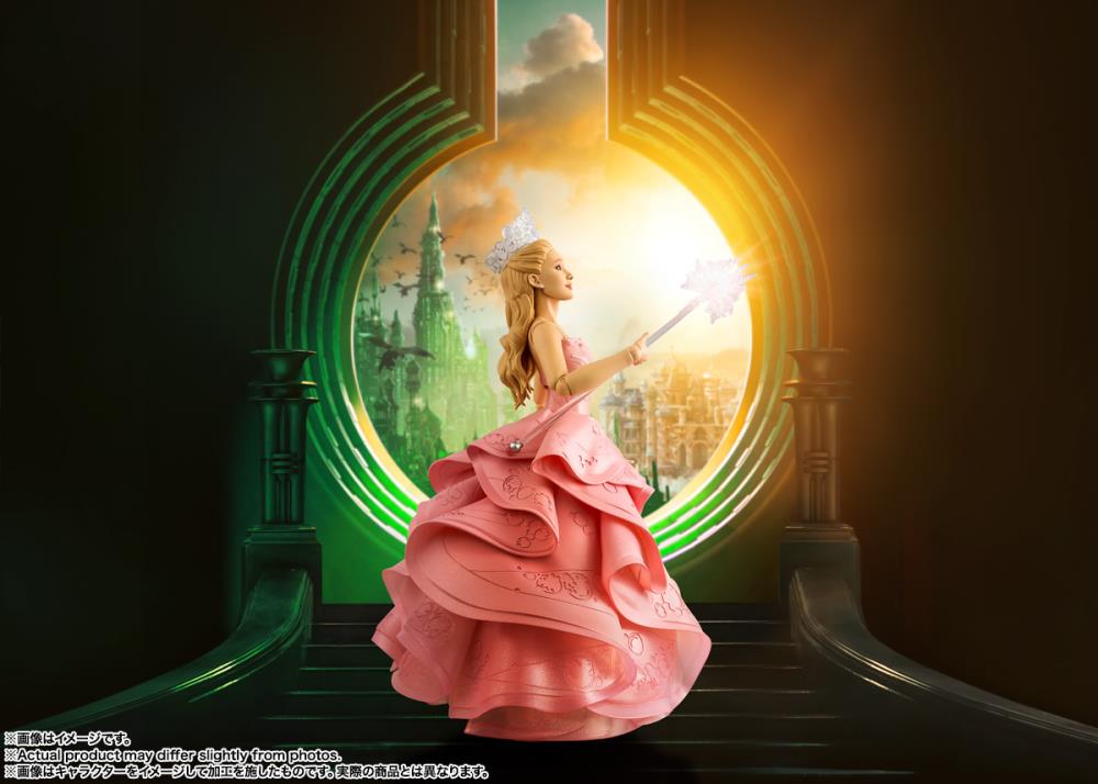 Wicked S.H.Figuarts Glinda Action Figure Gallery Image 7