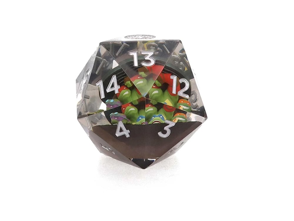 Teenage Mutant Ninja Turtles Magic: The Gathering Spindown D20 Die (55mm) Gallery Image 1