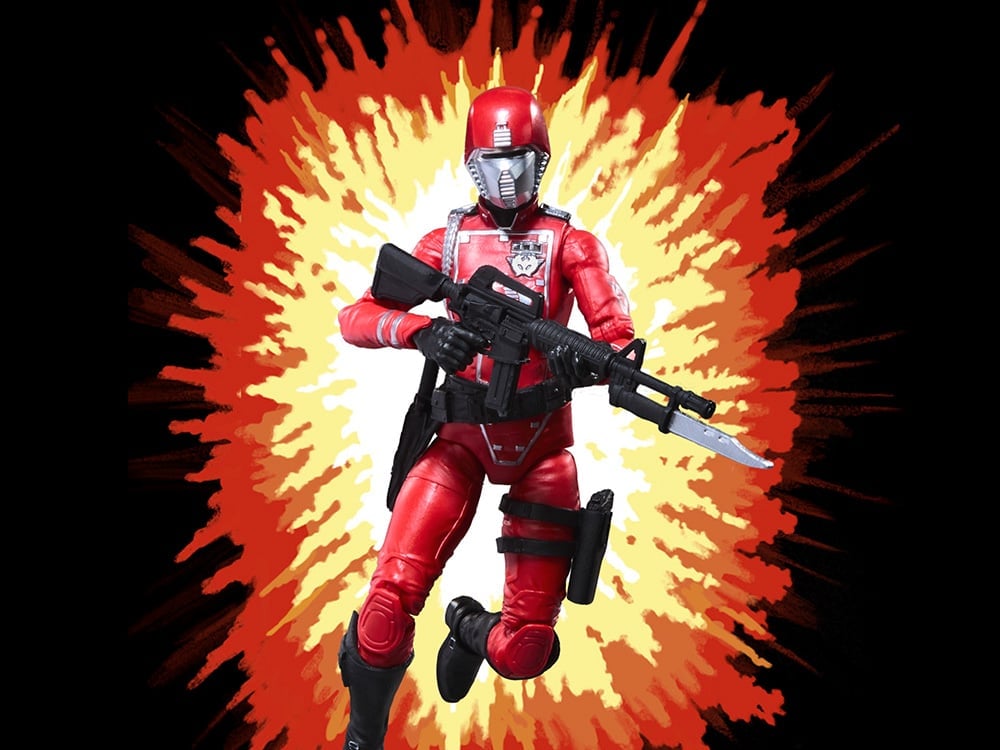 G.I. Joe Classified Series Retro Collection Female Crimson Guard Action Figure Gallery Image 1