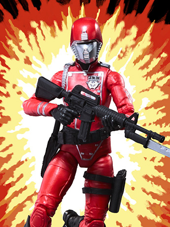 G.I. Joe Classified Series Retro Collection Female Crimson Guard Action Figure Gallery Image 2