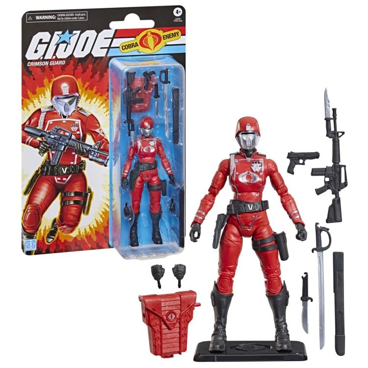 G.I. Joe Classified Series Retro Collection Female Crimson Guard Action Figure Gallery Image 16