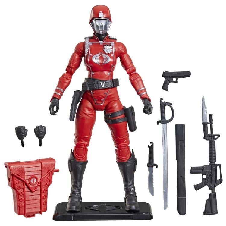 G.I. Joe Classified Series Retro Collection Female Crimson Guard Action Figure Gallery Image 15