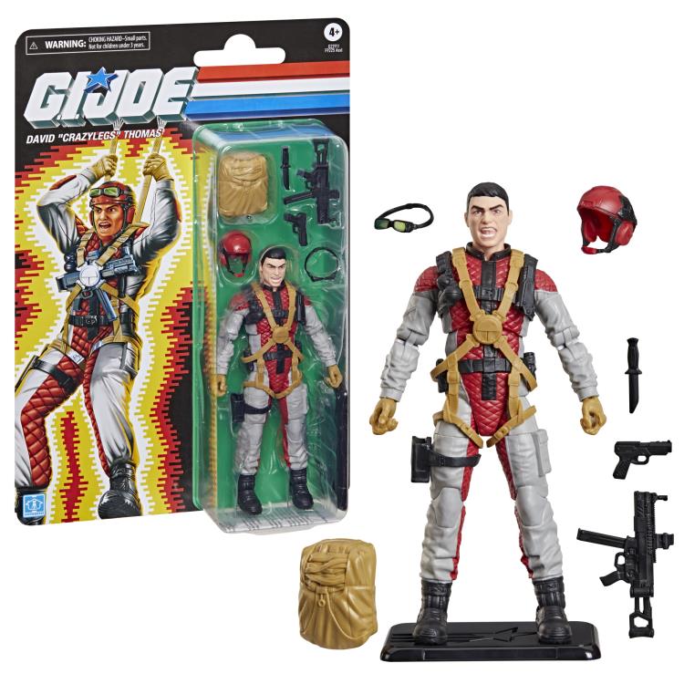 G.I. Joe Classified Series Retro Collection David "Crazylegs" Thomas Action Figure Gallery Image 13