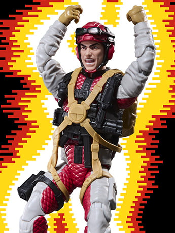 G.I. Joe Classified Series Retro Collection David "Crazylegs" Thomas Action Figure Gallery Image 2