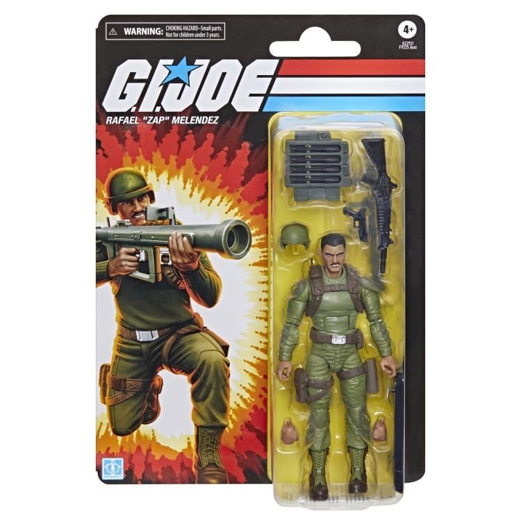 G.I. Joe Classified Series Retro Collection Rafael "Zap" Melendez Action Figure Gallery Image 16
