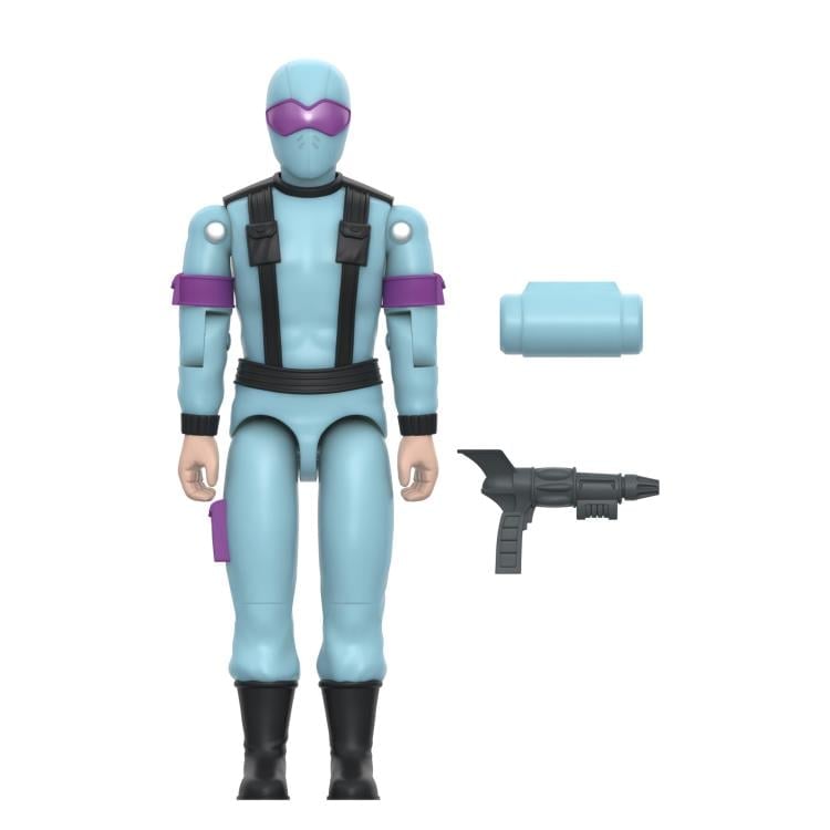 G.I. Joe ReAction+ Snake Eyes (Crystal Poison Red Glow) Action Figure