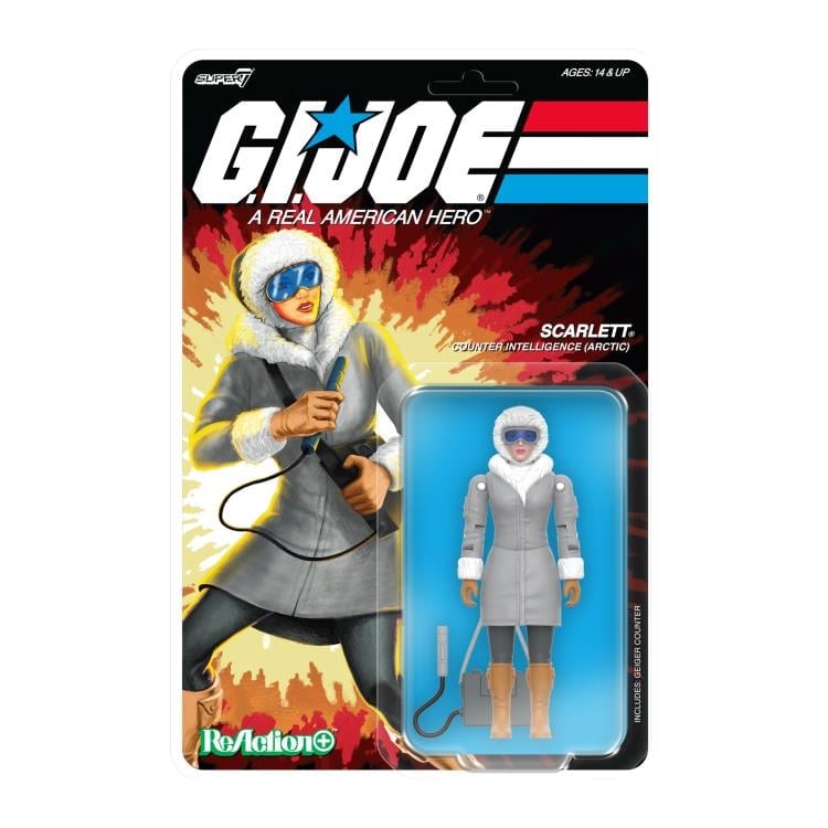 G.I. Joe ReAction+ Scarlett (Arctic) Action Figure Gallery Image 4