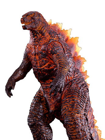 Godzilla: King of the Monsters (2019) Movie Monster Series Burning Godzilla Gallery Image 2
