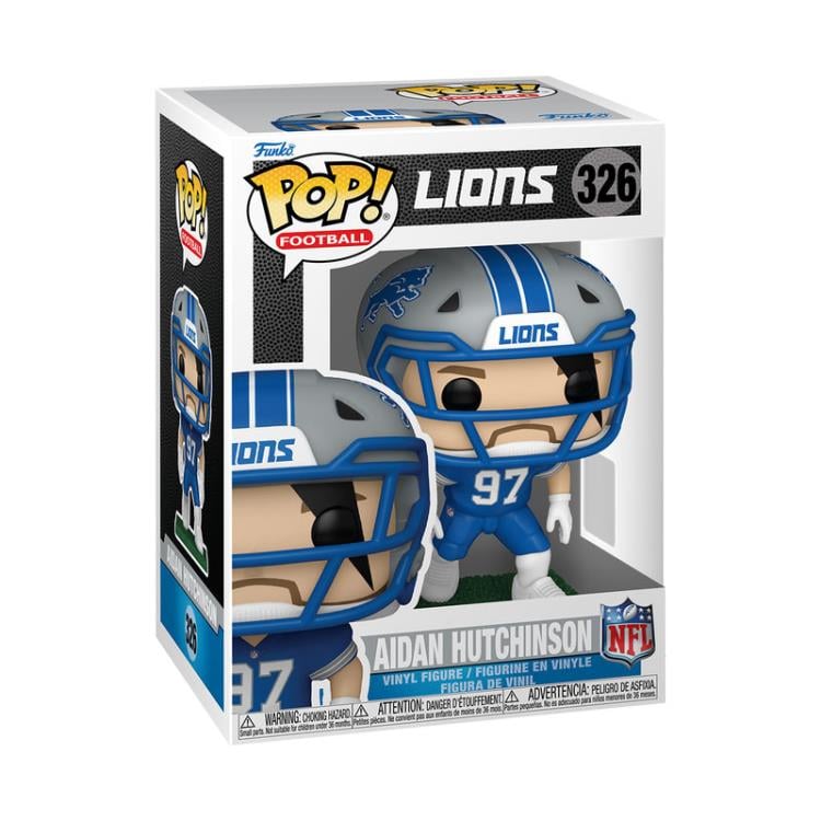 Detroit Lions Pop! NFL #326 Aidan Hutchinson (Home) Gallery Image 4