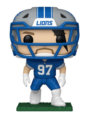 Detroit Lions Pop! NFL #326 Aidan Hutchinson (Home) Gallery Image 2