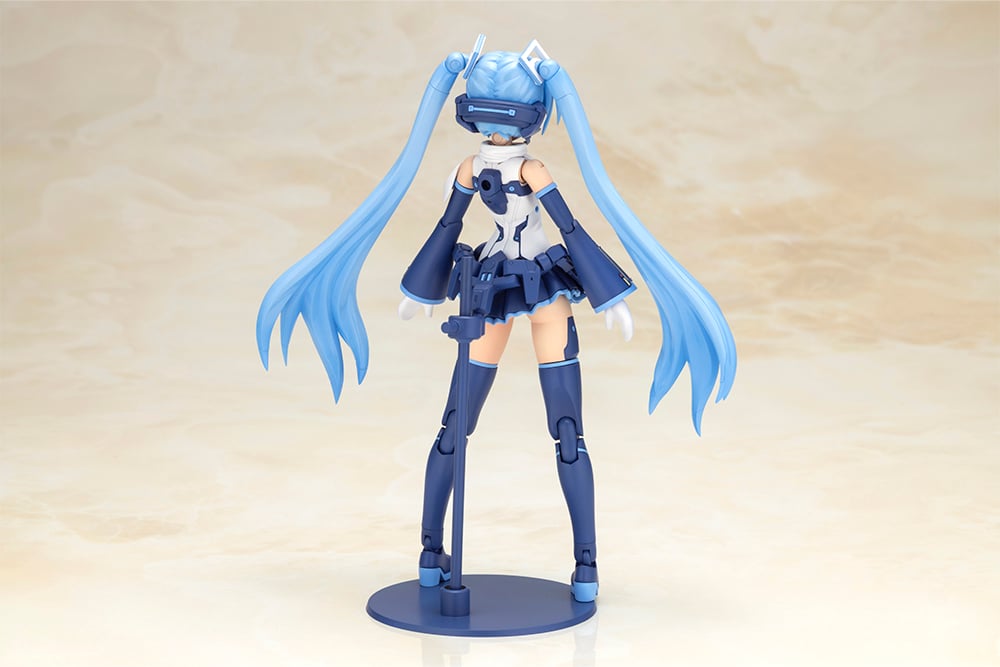 Vocaloid Frame Music Girl Snow Miku (Another Color Ver.) Model Kit Gallery Image 4