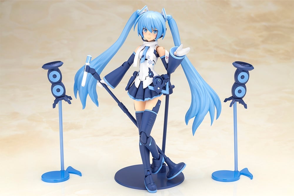 Vocaloid Frame Music Girl Snow Miku (Another Color Ver.) Model Kit
