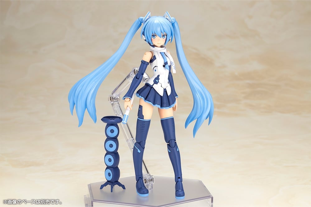 Vocaloid Frame Music Girl Snow Miku (Another Color Ver.) Model Kit Gallery Image 8