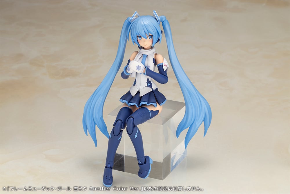 Vocaloid Frame Music Girl Snow Miku (Another Color Ver.) Model Kit