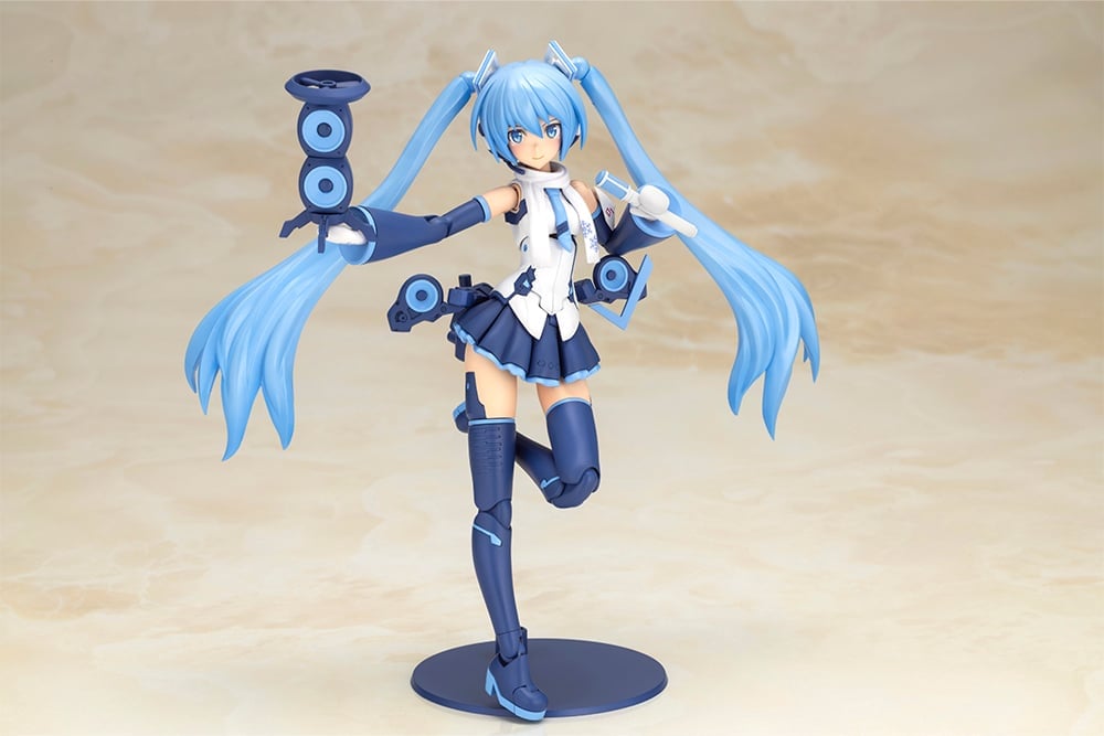 Vocaloid Frame Music Girl Snow Miku (Another Color Ver.) Model Kit Gallery Image 7