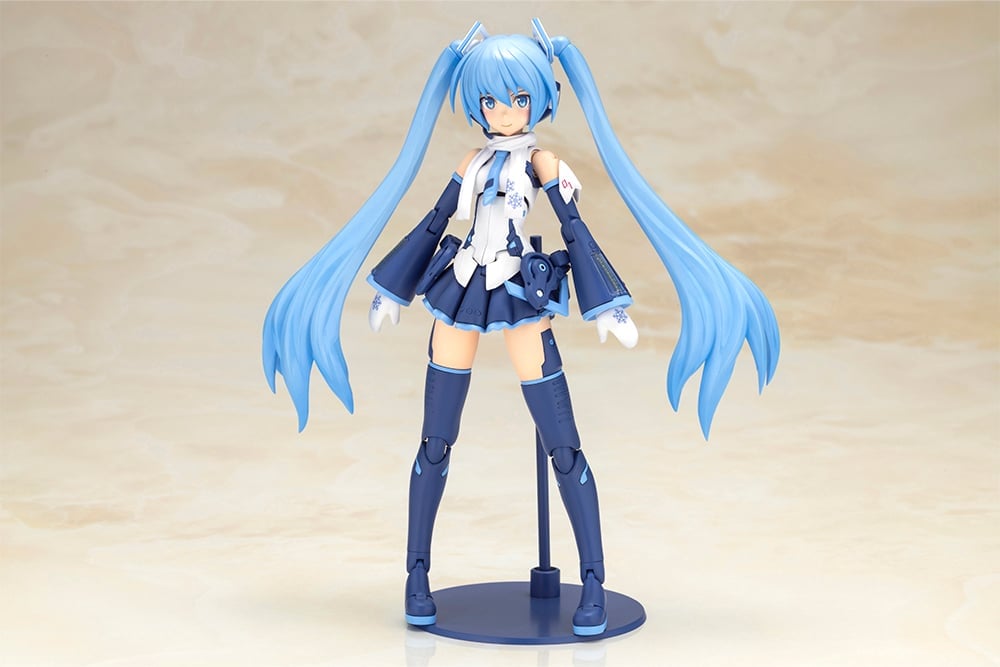 Vocaloid Frame Music Girl Snow Miku (Another Color Ver.) Model Kit Gallery Image 3