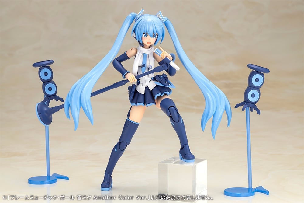 Vocaloid Frame Music Girl Snow Miku (Another Color Ver.) Model Kit