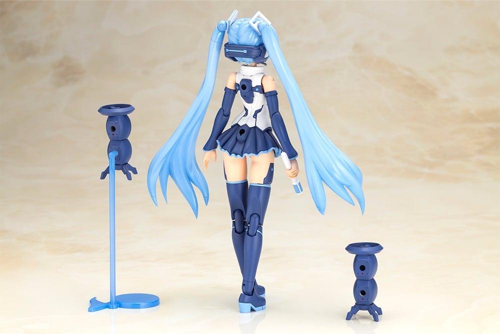 Vocaloid Frame Music Girl Snow Miku (Another Color Ver.) Model Kit